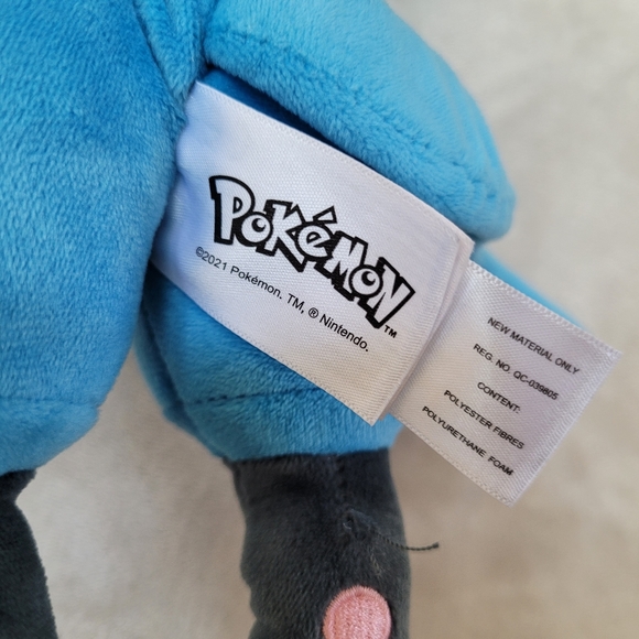 Pokémon Lucario Plush Stuffed Animal - Large 14" - Picture 7 of 7